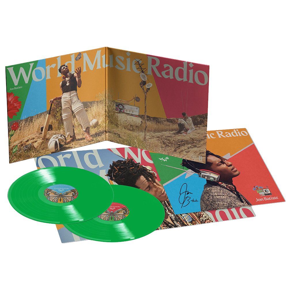 World Music Radio (Neon Green Vinyl) Signed Inside