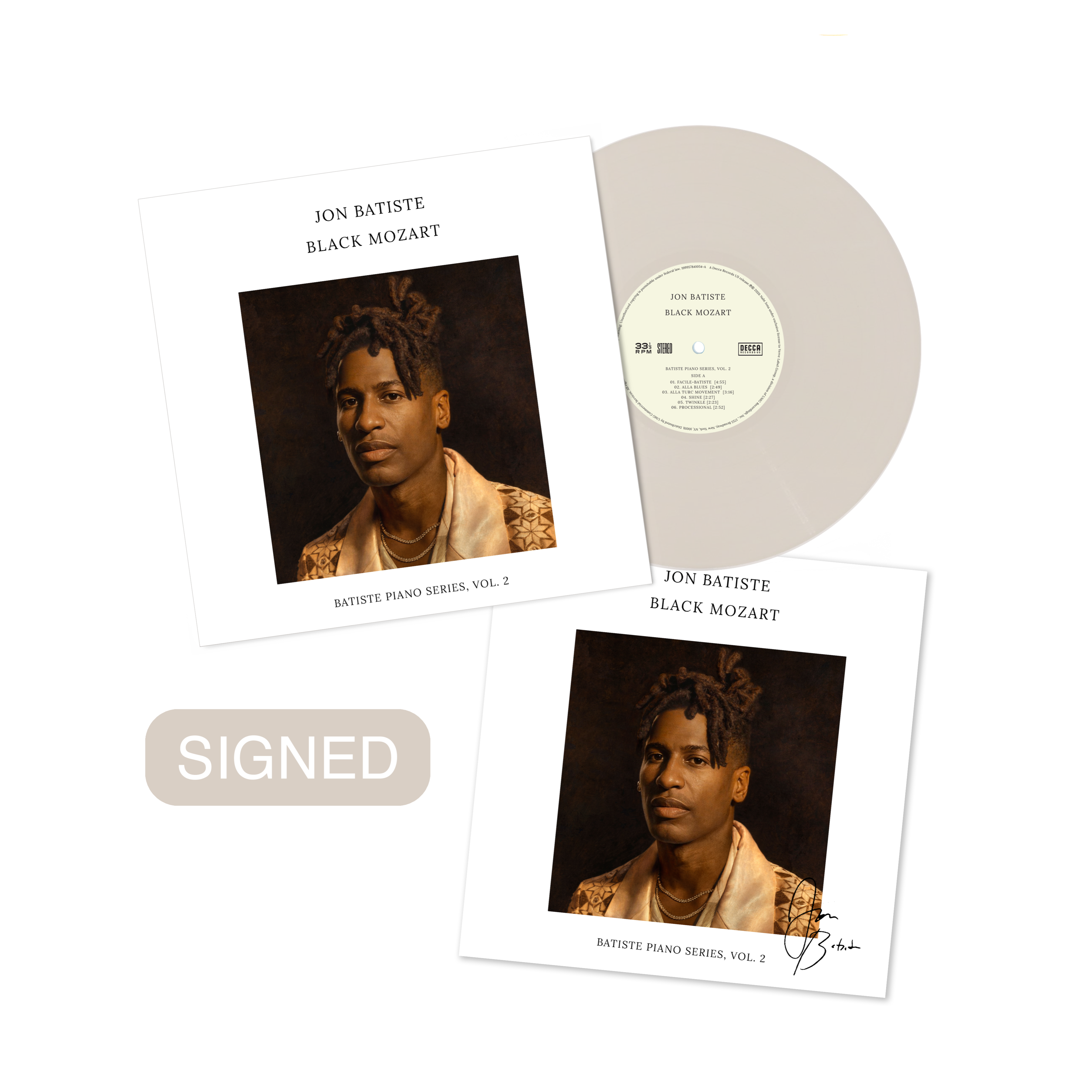 Black Mozart (Cream White Vinyl) + Signed Insert