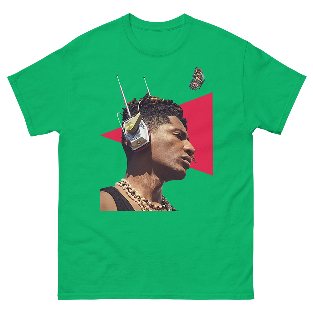 B4 Face T-Shirt (Green)